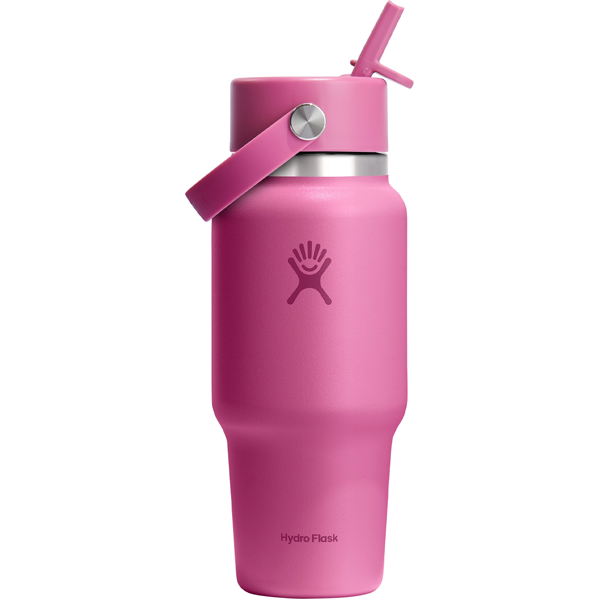 24 oz Wide Flex Straw Travel Bottle