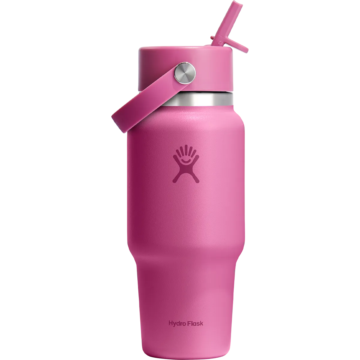24 oz Wide Flex Straw Travel Bottle