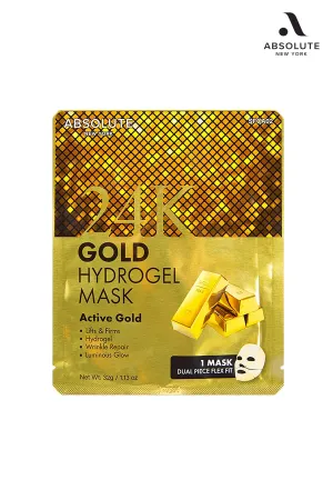 ABSOLUTE NEW YORK 24K GOLD HYDROGEL MASK