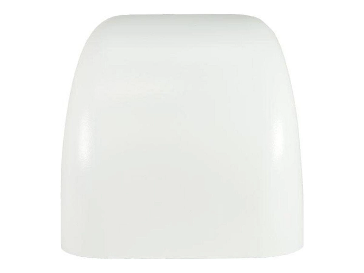 AccelTex Solutions - Network device mounting bracket - with complete cover - wall mountable - indoor - white ATS-APLBKT-COV-COM-UNIV1-WHT