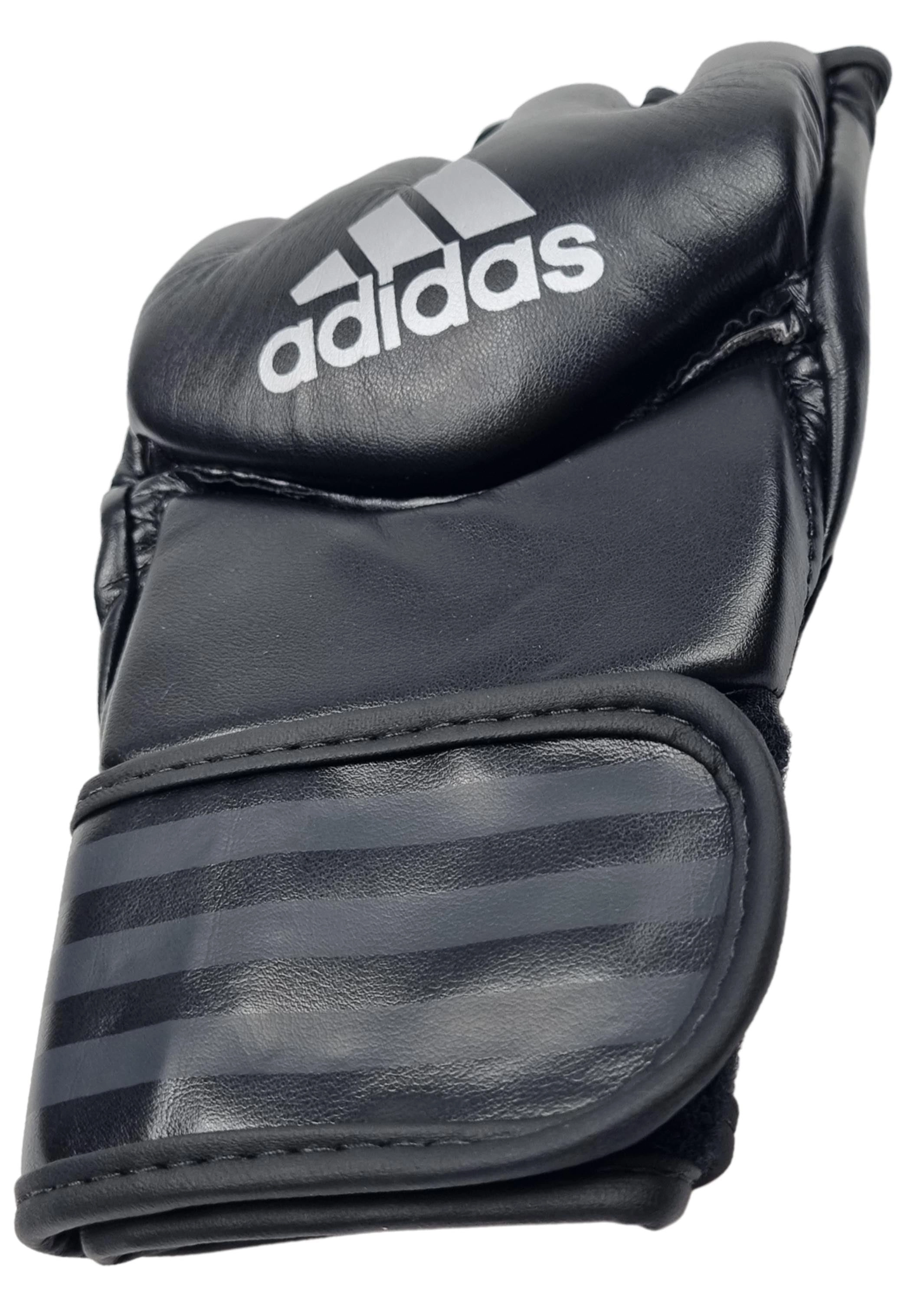 Adidas Combat Sports Gloves Black/Silver <br> ADICSG07-BS
