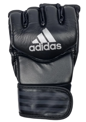 Adidas Combat Sports Gloves Black/Silver <br> ADICSG07-BS