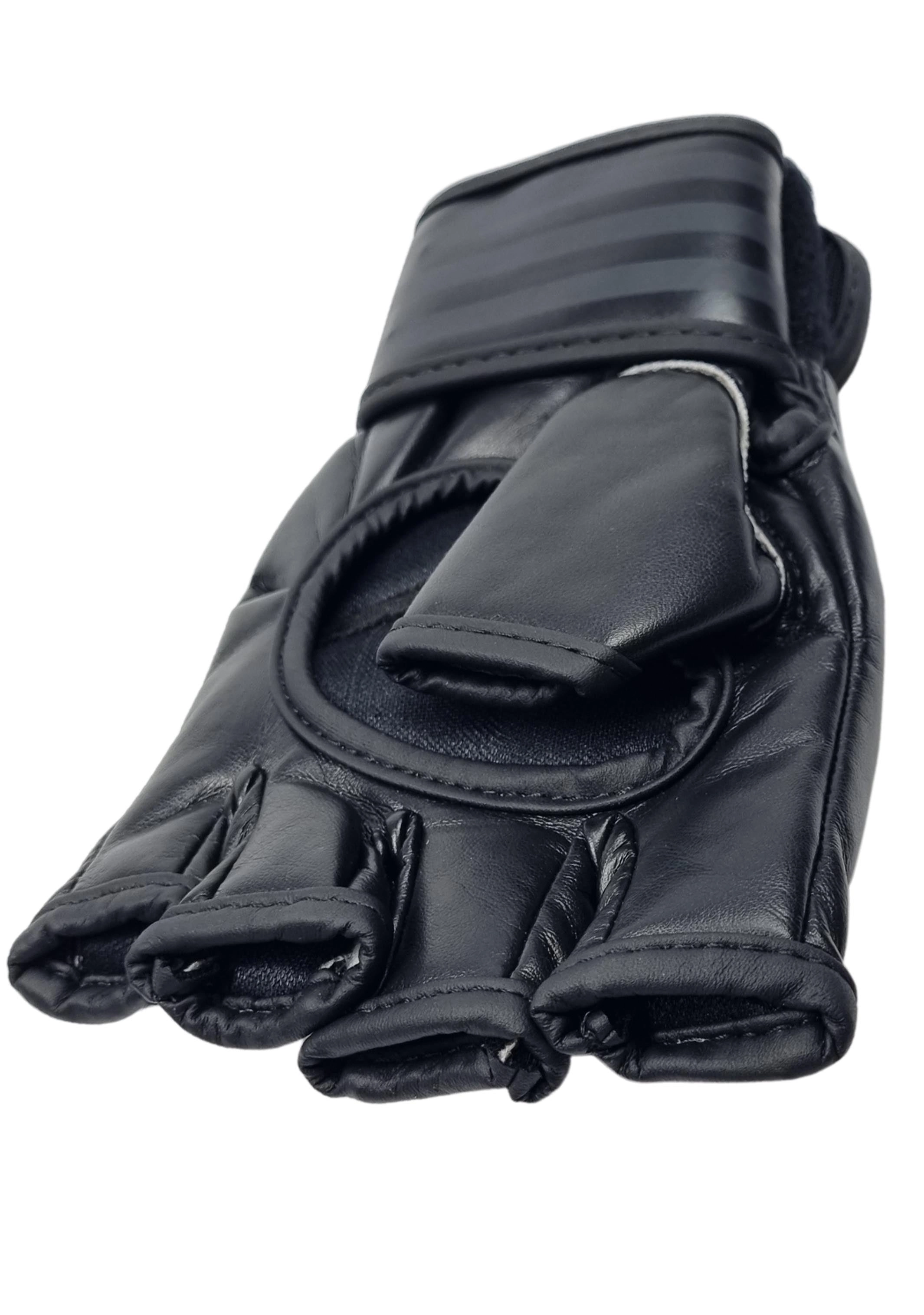 Adidas Combat Sports Gloves Black/Silver <br> ADICSG07-BS