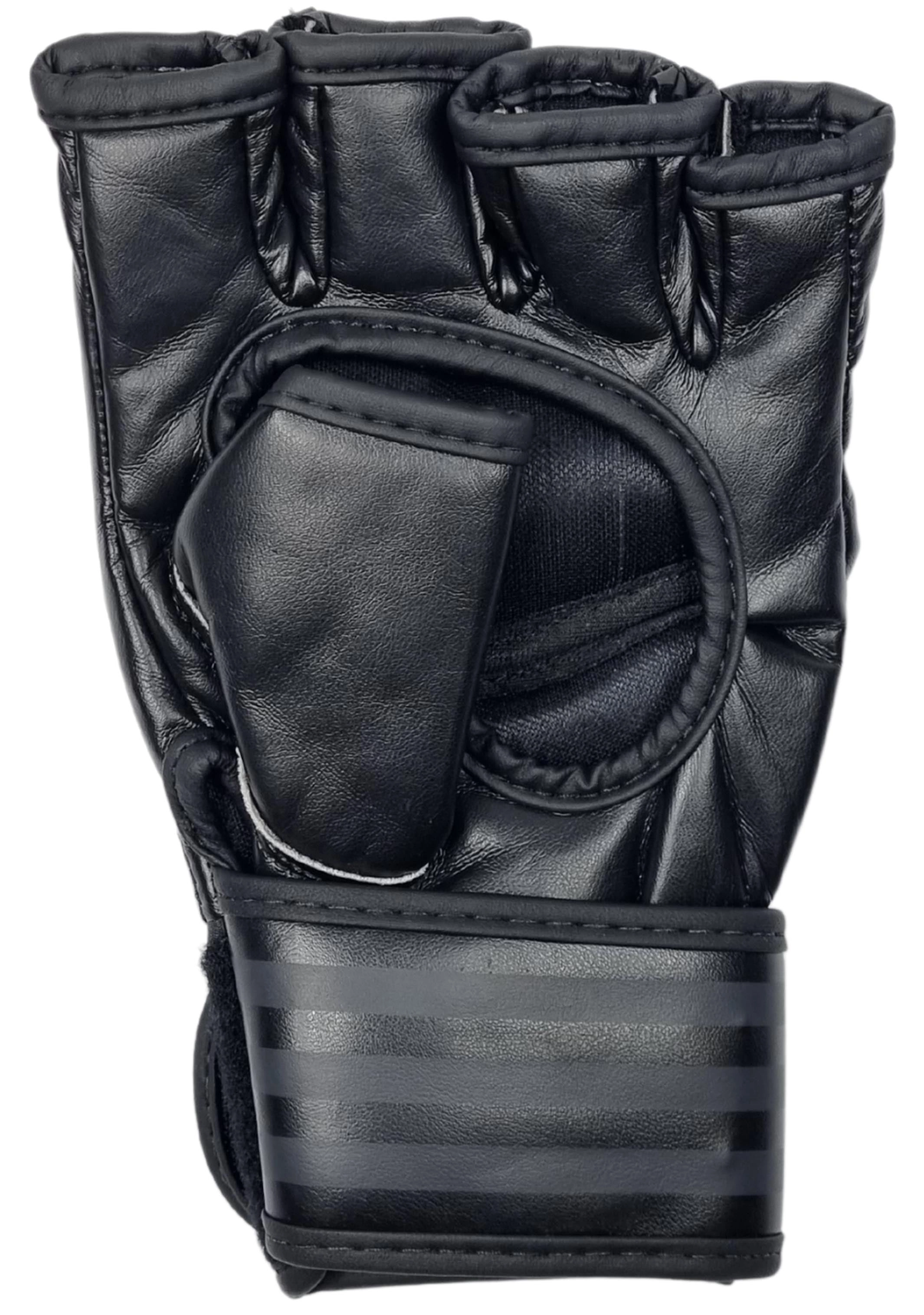 Adidas Combat Sports Gloves Black/Silver <br> ADICSG07-BS