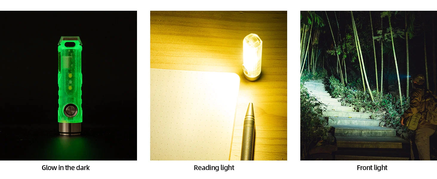 Aurora A5 GITD Keychain Flashlight | G4