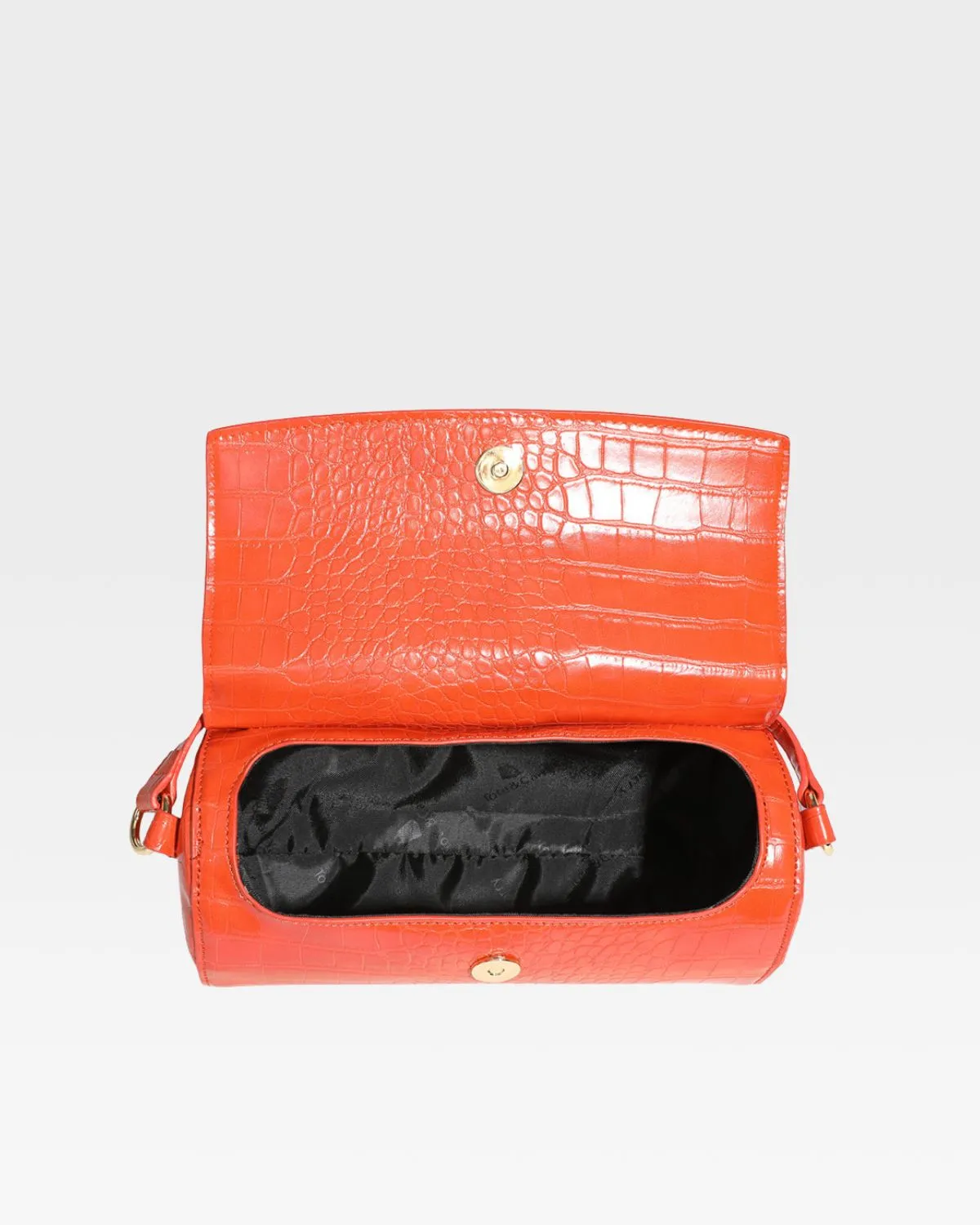 Barrel Purse in Orange
