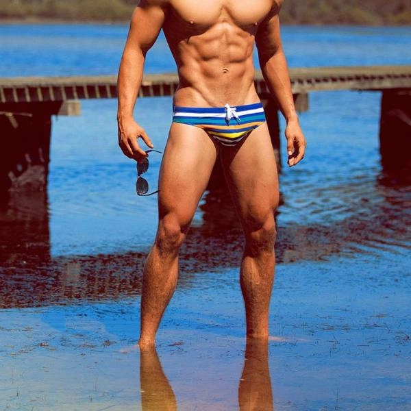 Beach Swimming Trunks Men Roxy Style Swimming Shorts