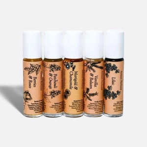 Botanical Perfume Roller Discovery Set 0.33 oz x 5