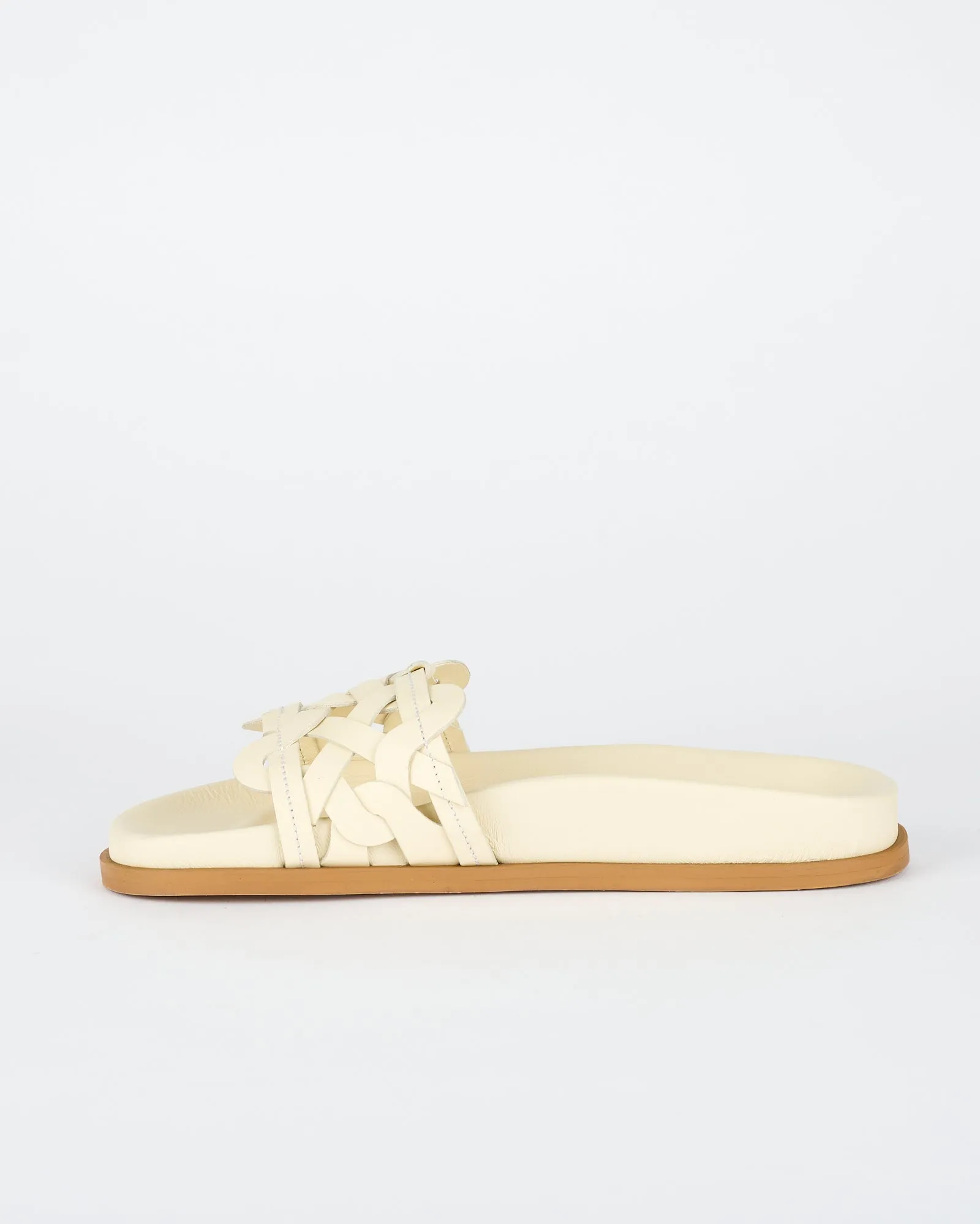 Brooklyn Footbed Off White