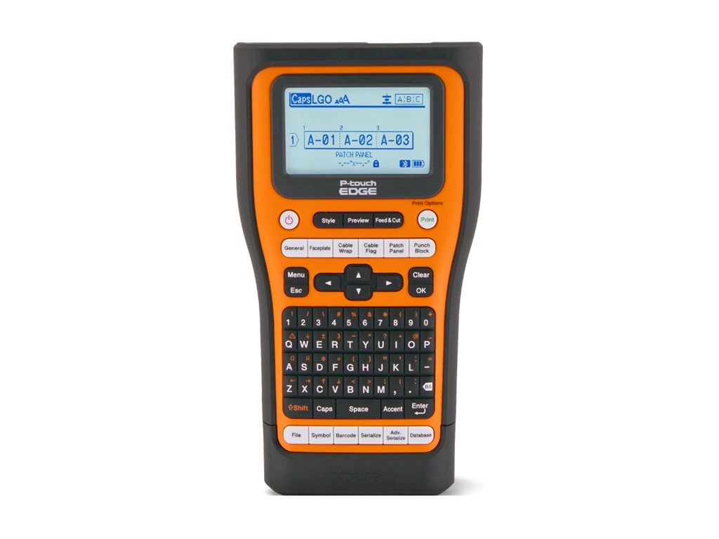 Brother P-Touch EDGE PT-E560BTVP - Labelmaker - B/W - thermal transfer -  - 180 dpi - up to 70.9 inch/min - USB 3.0, Bluetooth PTE560BTVP