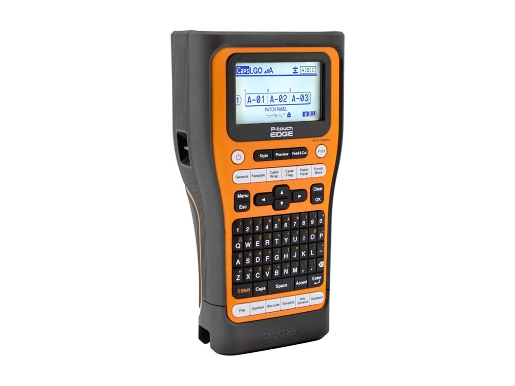 Brother P-Touch EDGE PT-E560BTVP - Labelmaker - B/W - thermal transfer -  - 180 dpi - up to 70.9 inch/min - USB 3.0, Bluetooth PTE560BTVP
