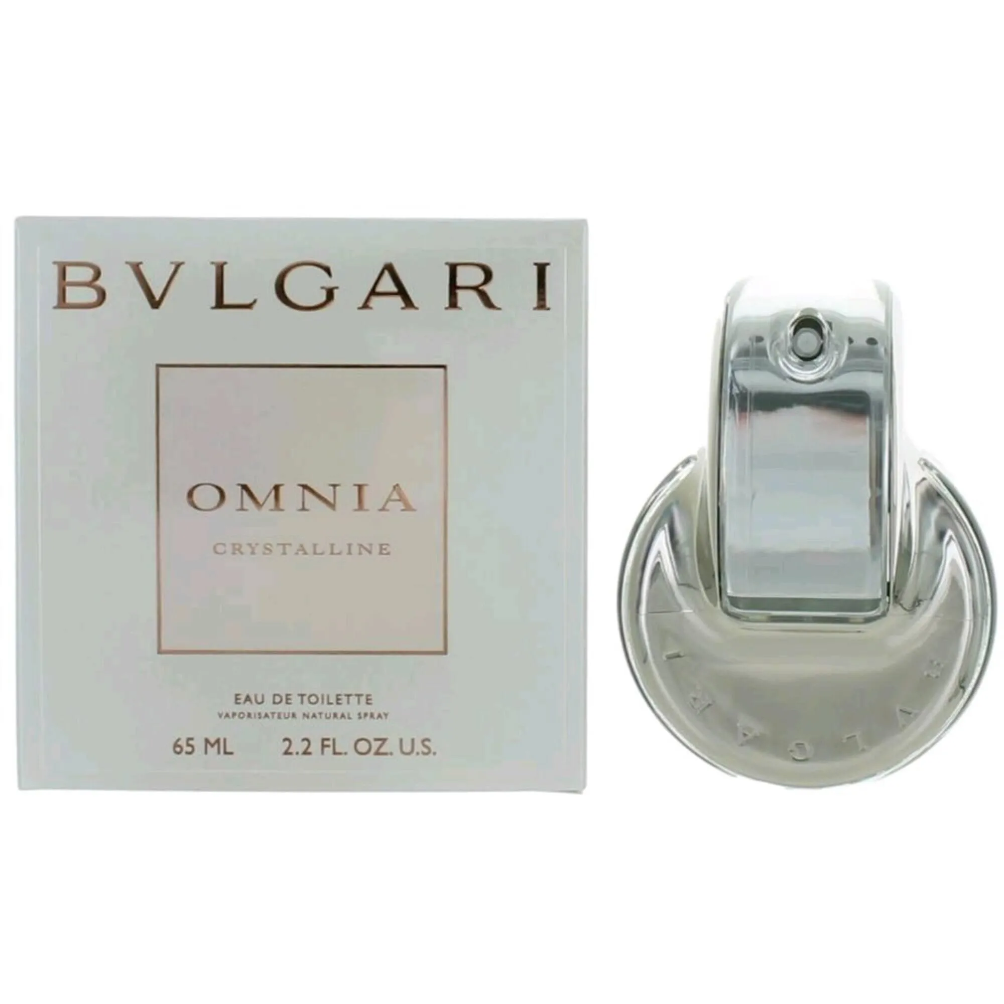 Bvlgari Women's Eau De Toilette Spray - Omnia Crystalline Radiant Scent, 2.2 oz