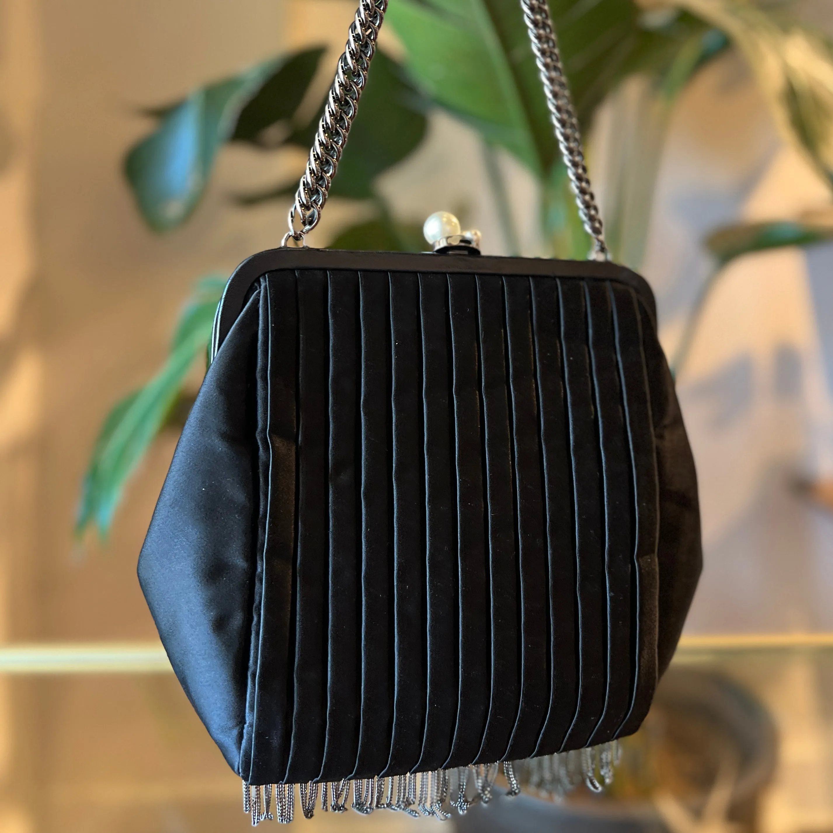 CHANEL Paris-Monte Carlo Pearl Frame Shoulder Bag