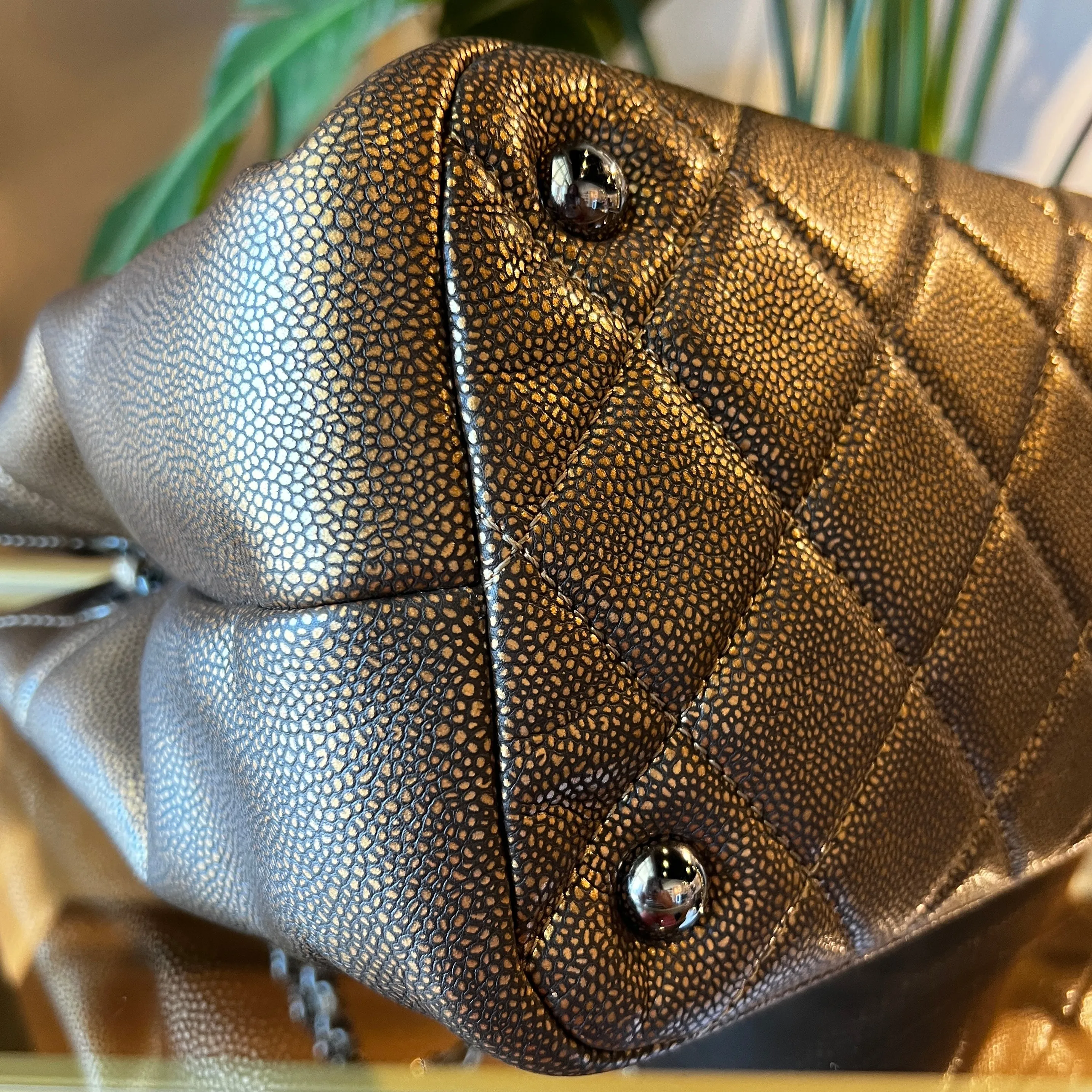 CHANEL Timeless Taupe Soft Shopper Tote