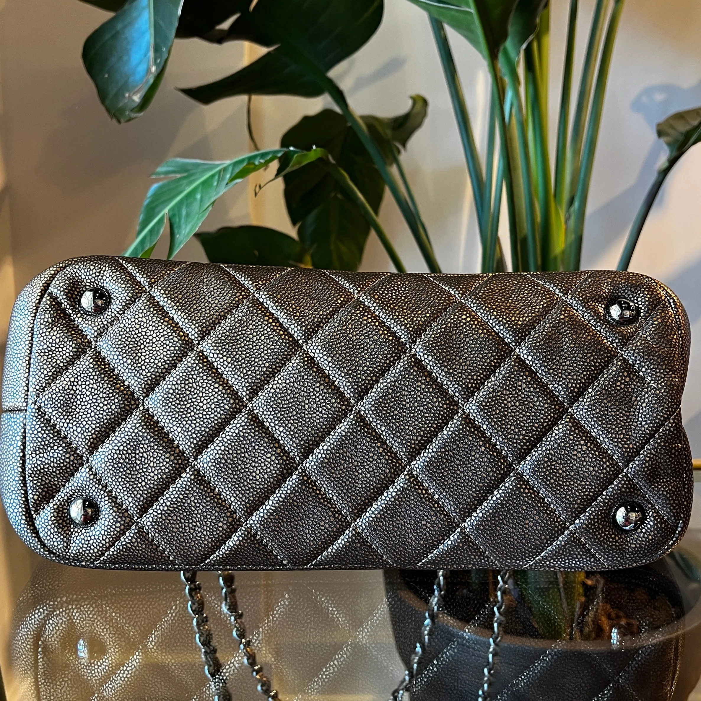CHANEL Timeless Taupe Soft Shopper Tote