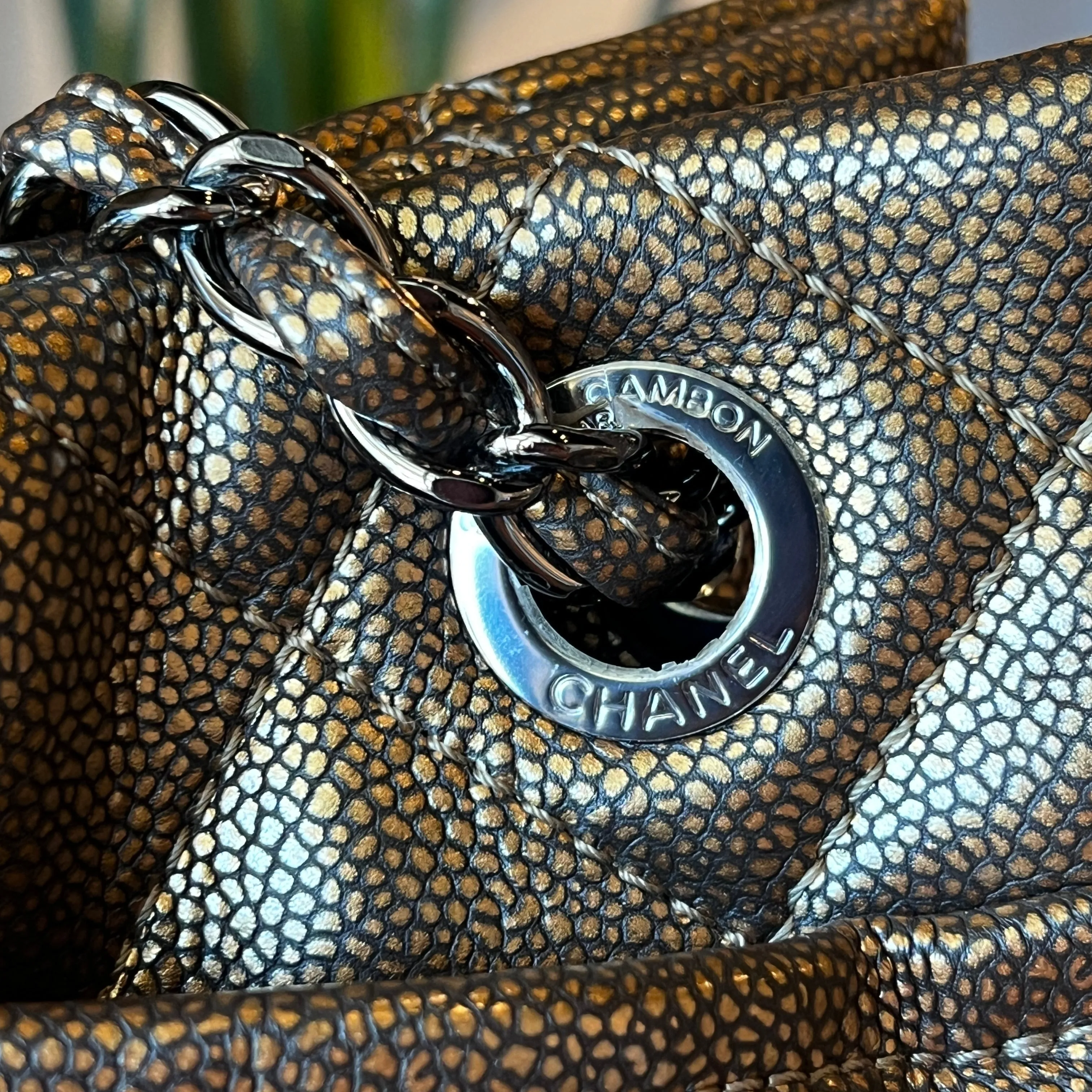 CHANEL Timeless Taupe Soft Shopper Tote