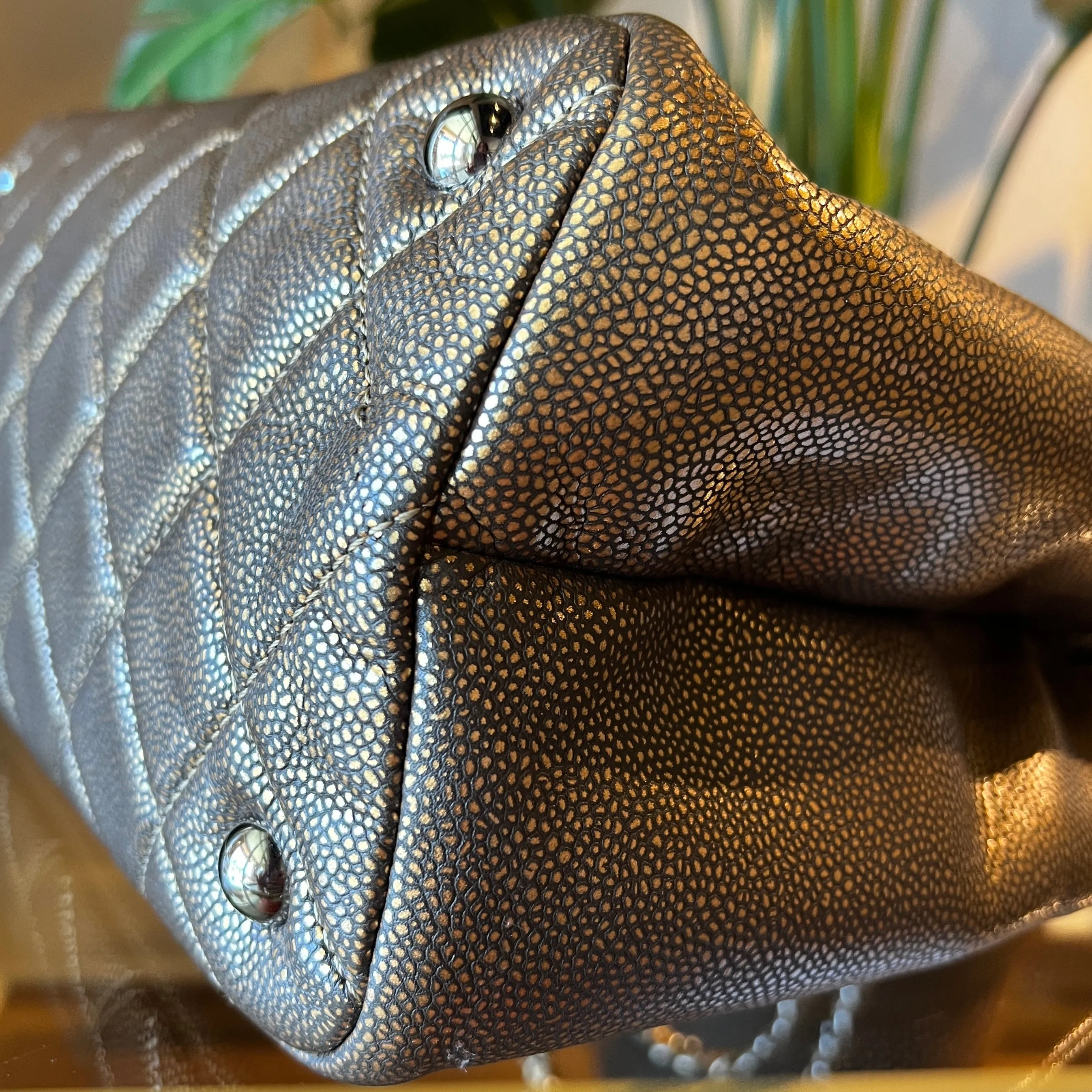 CHANEL Timeless Taupe Soft Shopper Tote