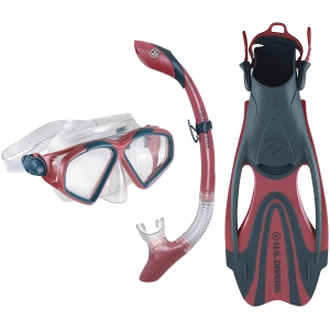 Cozumel TX Island Dry Snorkel & Proflex FX Set
