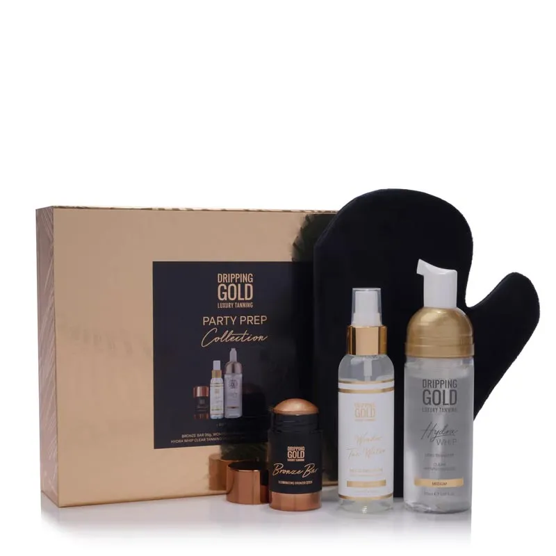 Dripping Gold Party Prep Collection Gift Set Discontinued