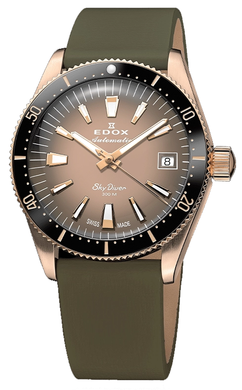 Edox Skydiver 38 Date Automatic Special Edition 80131 37RNC VDBEI
