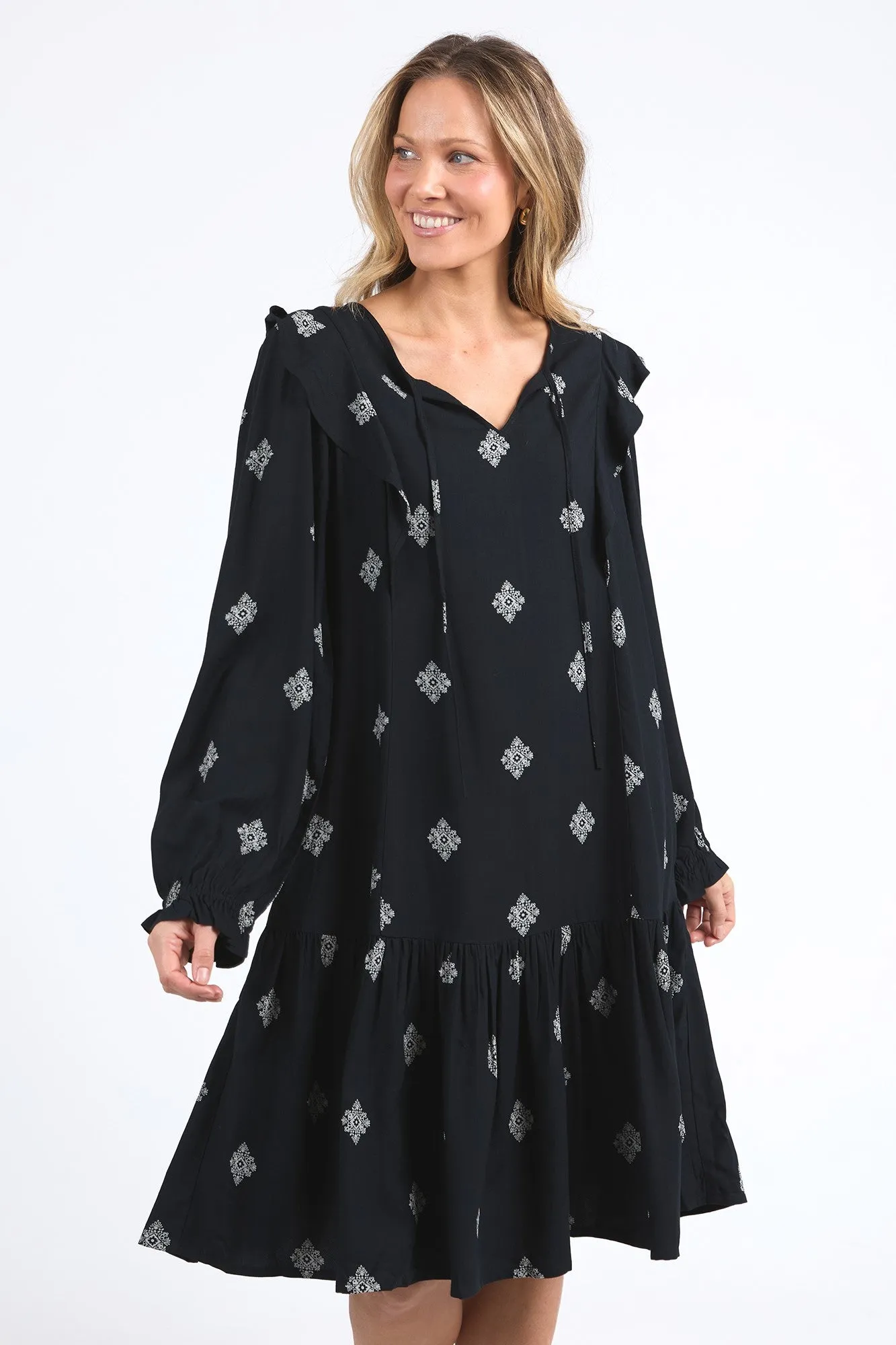 Elm Georgina Print Dress Georgina Print