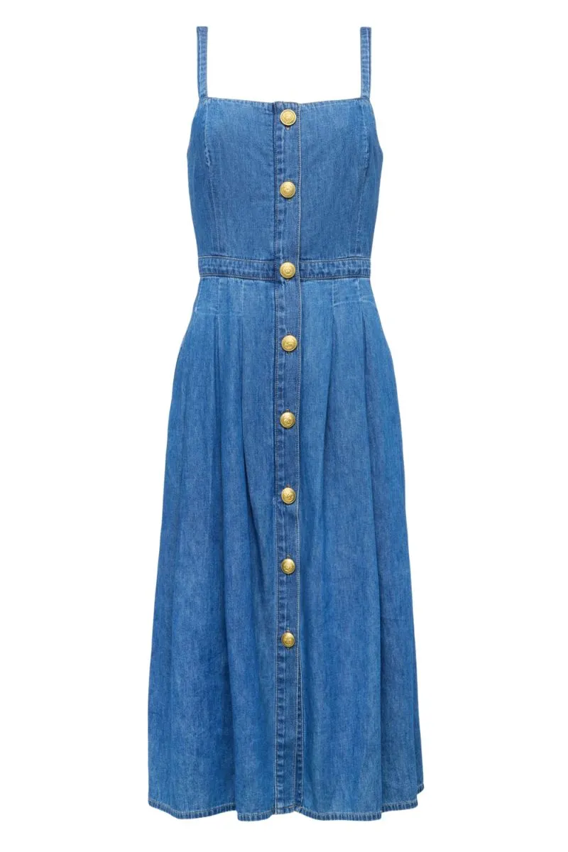 Esmeralda Chambray Dress