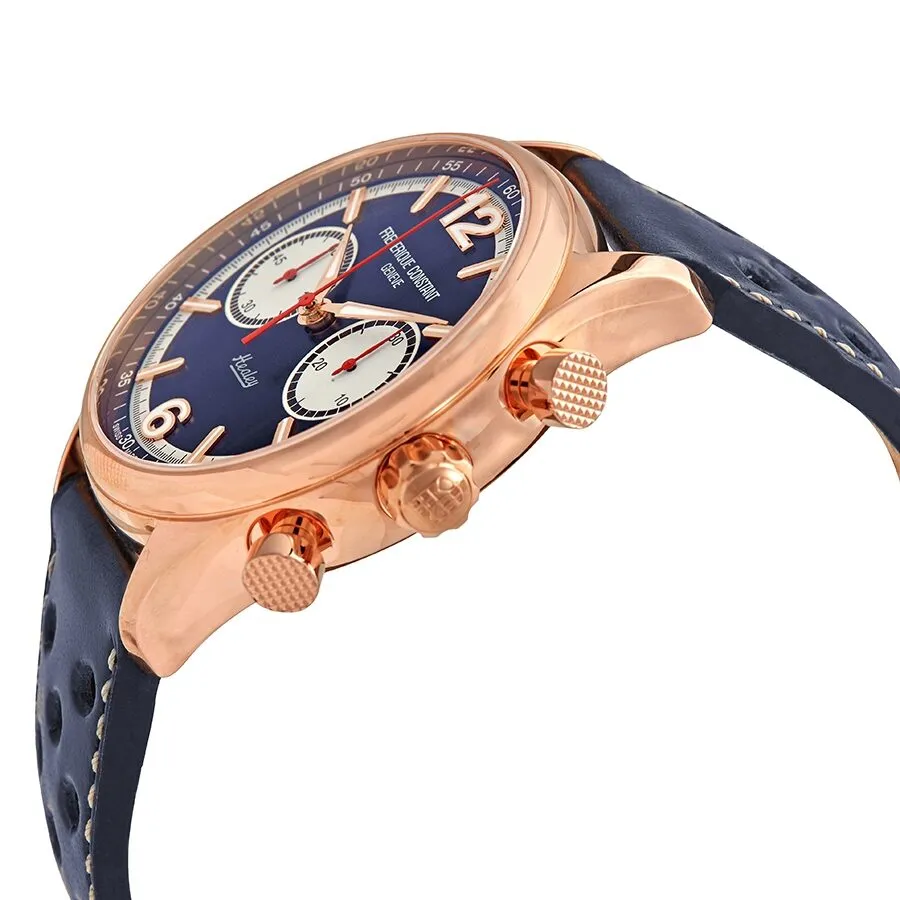Frederique Constant Vintage Rally Healey Chronograph Automatic Navy Dial Men's Watch FC-397HN5B4