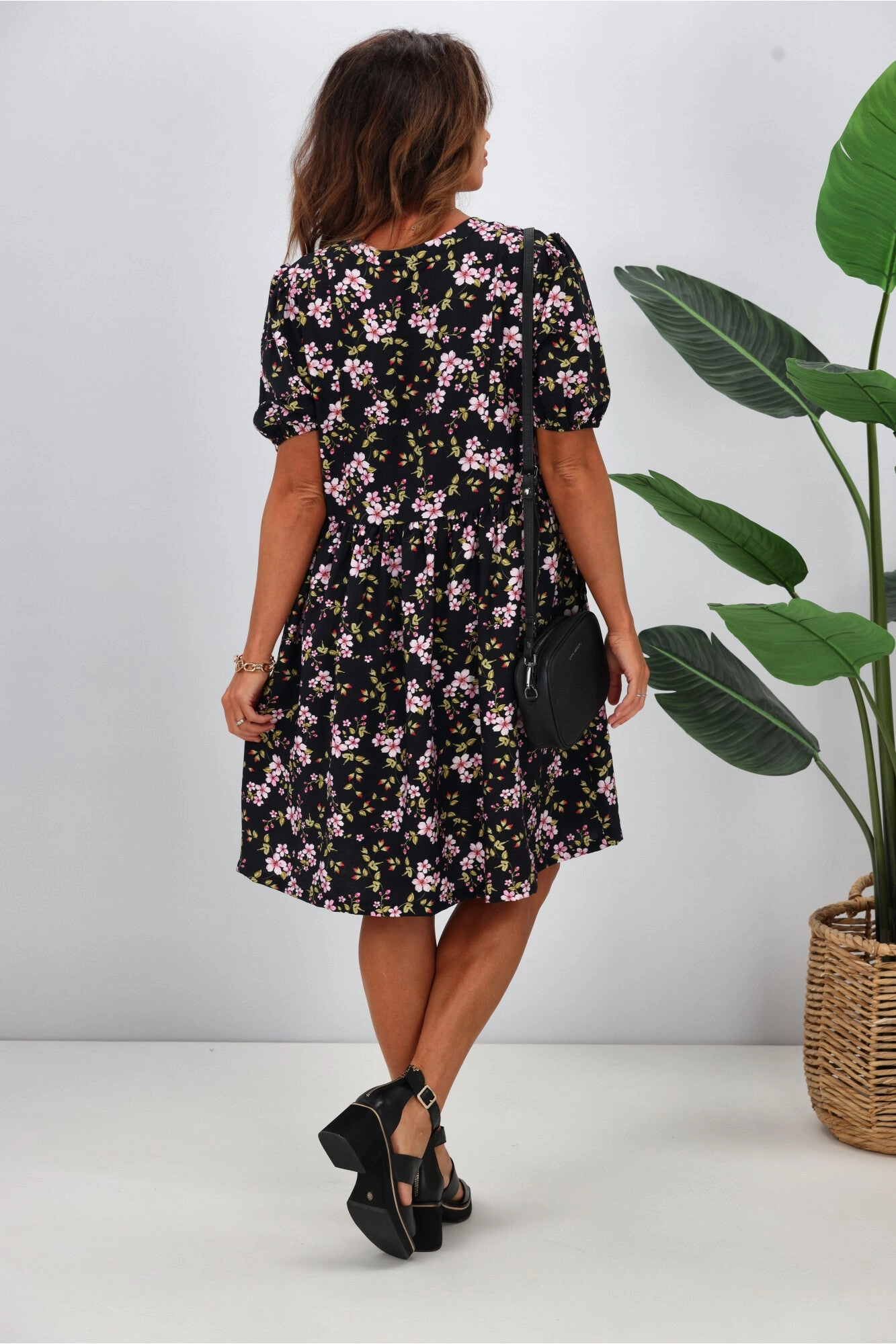 Gloss The Label Sakura Mini Dress Enchanted Floral