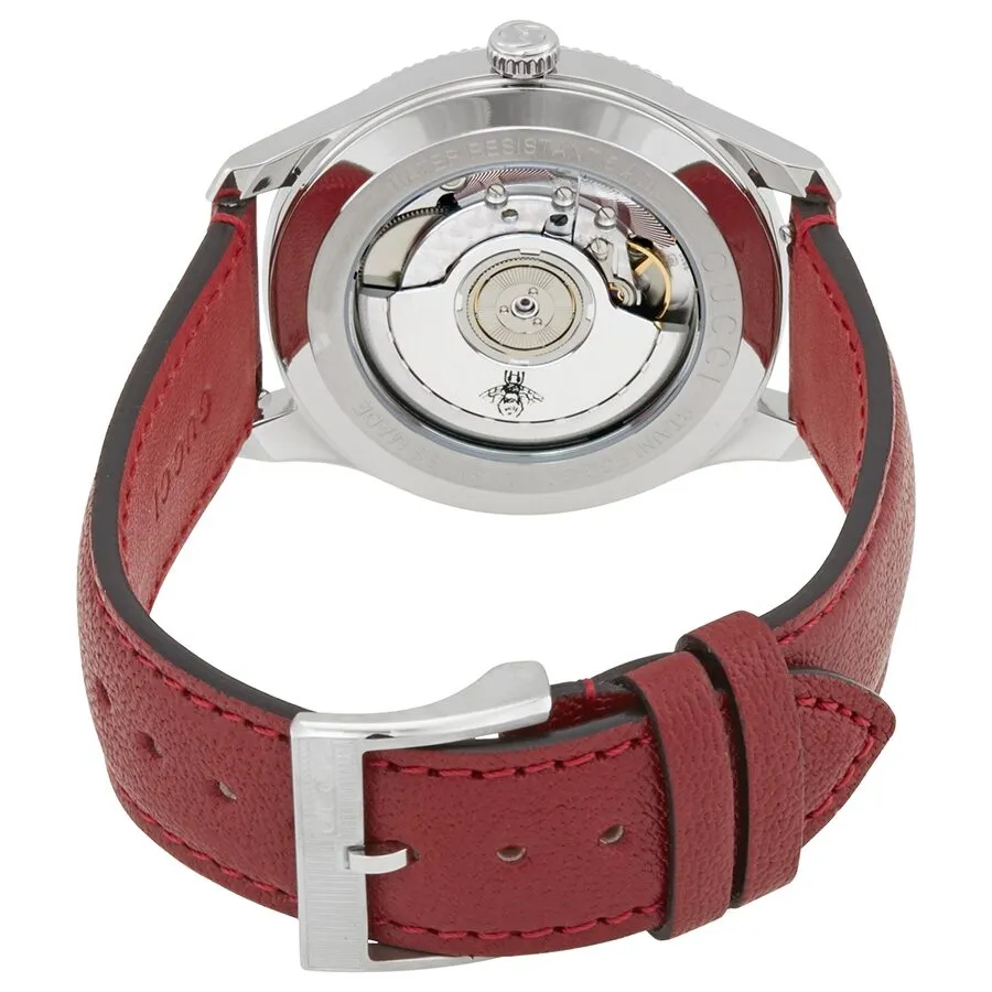 Gucci G-Timeless Automatic Silver Dial Men's Watch YA126346