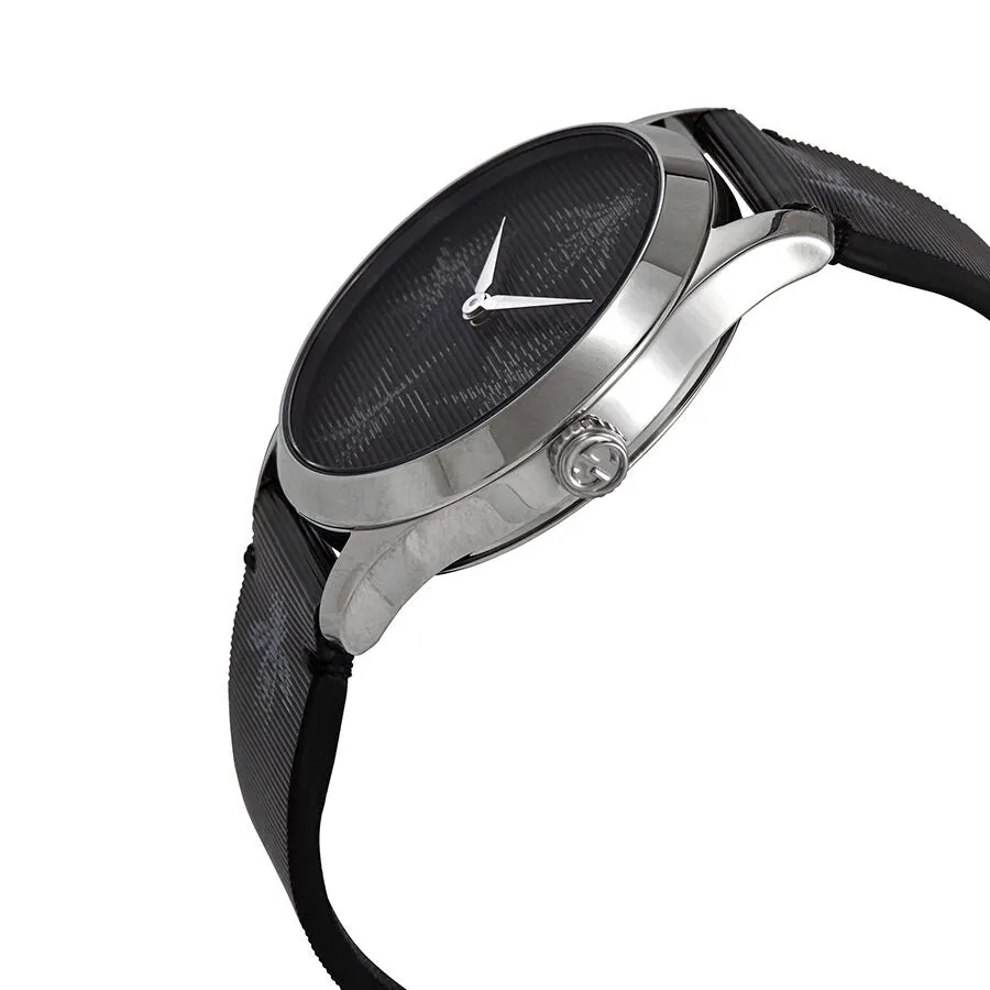 Gucci G-Timeless Quartz Black Dial Ladies Watch YA1264105