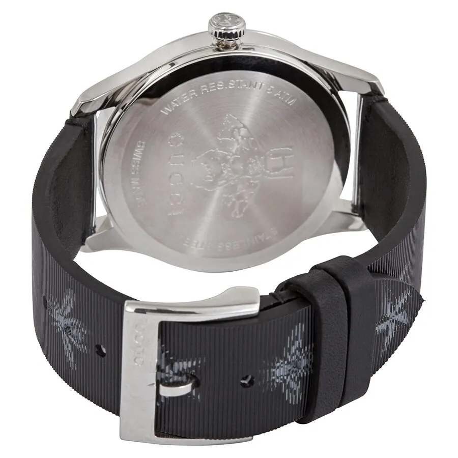 Gucci G-Timeless Quartz Black Dial Ladies Watch YA1264105