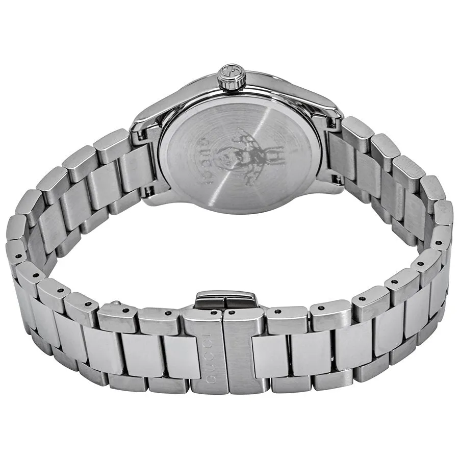 Gucci G-Timeless Silver Dial Ladies Watch YA126595