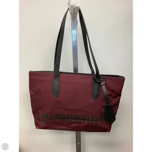 Handbag Luxury Designer By Burberry, Size: Medium