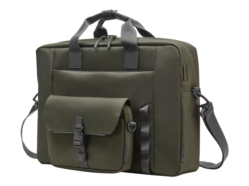 HP - Notebook carrying case - modular - 15.6 - gray 9J497AA