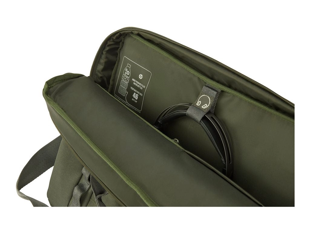HP - Notebook carrying case - modular - 15.6 - gray 9J497AA