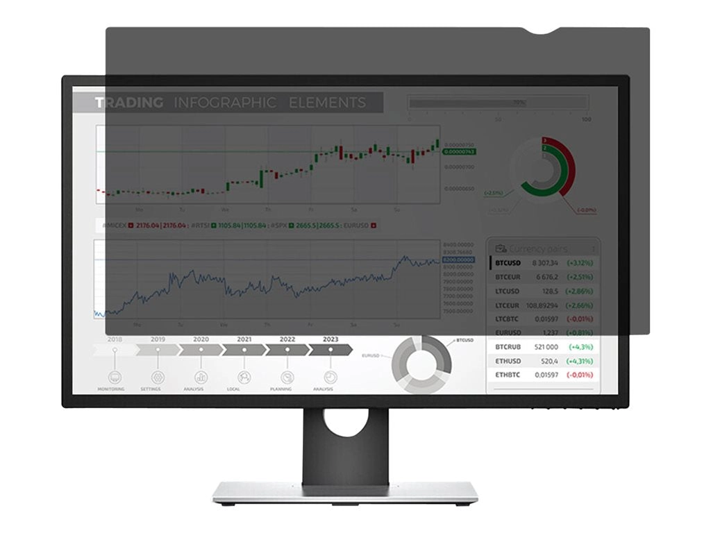 HP TDSourcing - Display privacy filter - 24",HP TDSourcing - display privacy filter" ASF24WUSZ-DNA