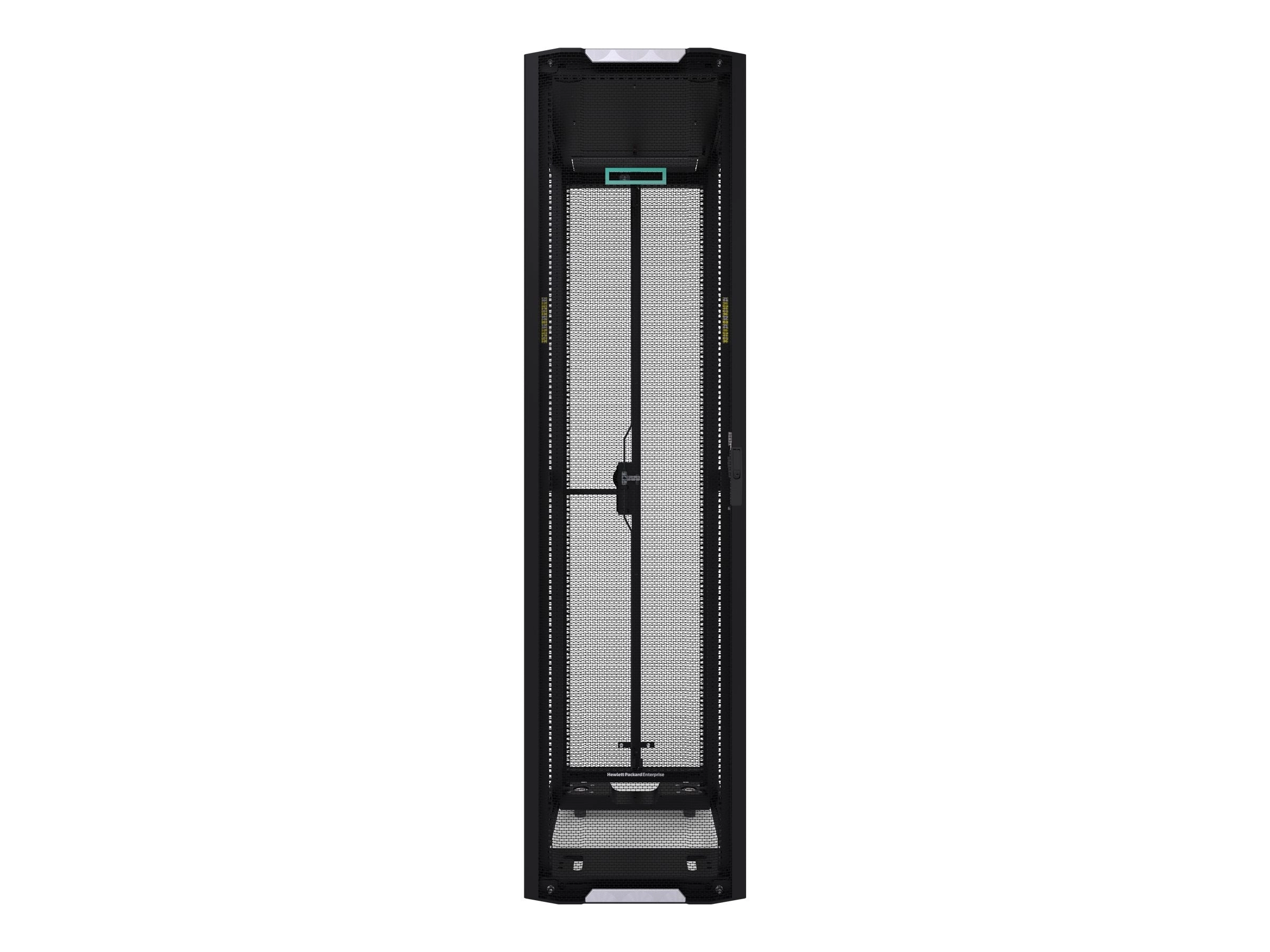 HPE 600mm x 1200mm G2 Enterprise Shock Rack - Wooden Box - rack - black with silver accents - 48U - 19",HPE 600mm x 1200mm G2 P9K52A#8ZN