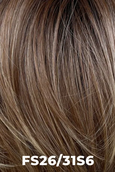 Jon Renau Toppers - EasiPart XL French 18" (#754) - Remy Human Hair