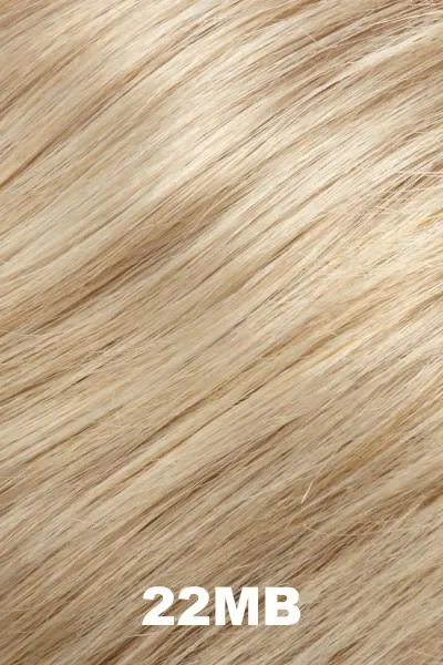 Jon Renau Toppers - EasiPart XL French 18" (#754) - Remy Human Hair