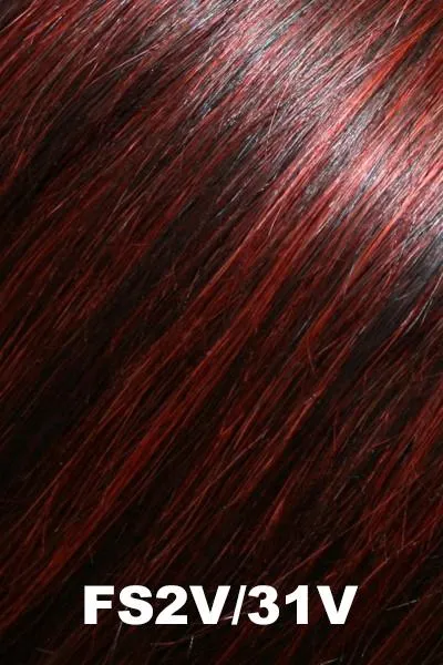 Jon Renau Toppers - EasiPart XL French 18" (#754) - Remy Human Hair