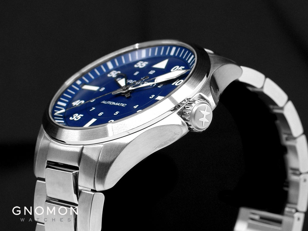 Khaki Aviation Pilot Auto 39mm Blue Ref. H76305140