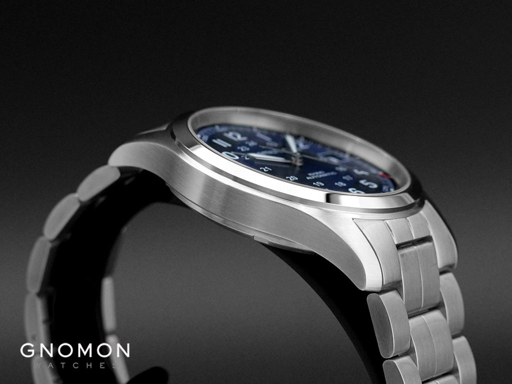 Khaki Field Automatic 38 Blue - Bracelet Ref. H70455140
