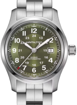 Khaki Field Automatic 42 Green - Bracelet Ref. H70605160