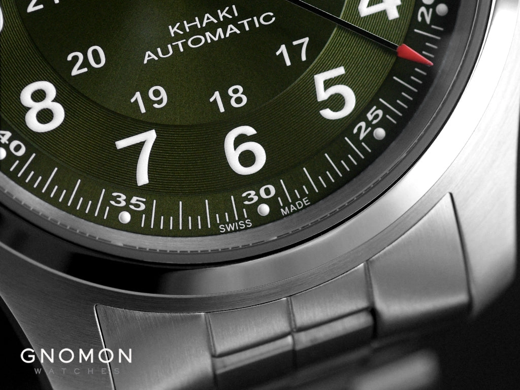 Khaki Field Automatic 42 Green - Bracelet Ref. H70605160