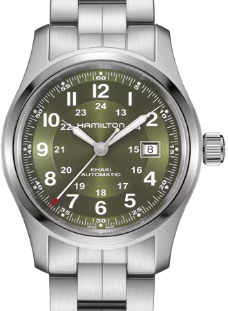 Khaki Field Automatic 42 Green - Bracelet Ref. H70605160