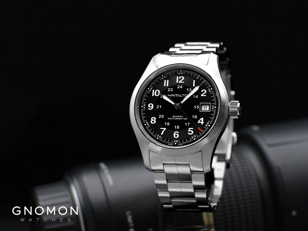 Khaki Field Automatic Black 38 - Bracelet Ref. H70455133