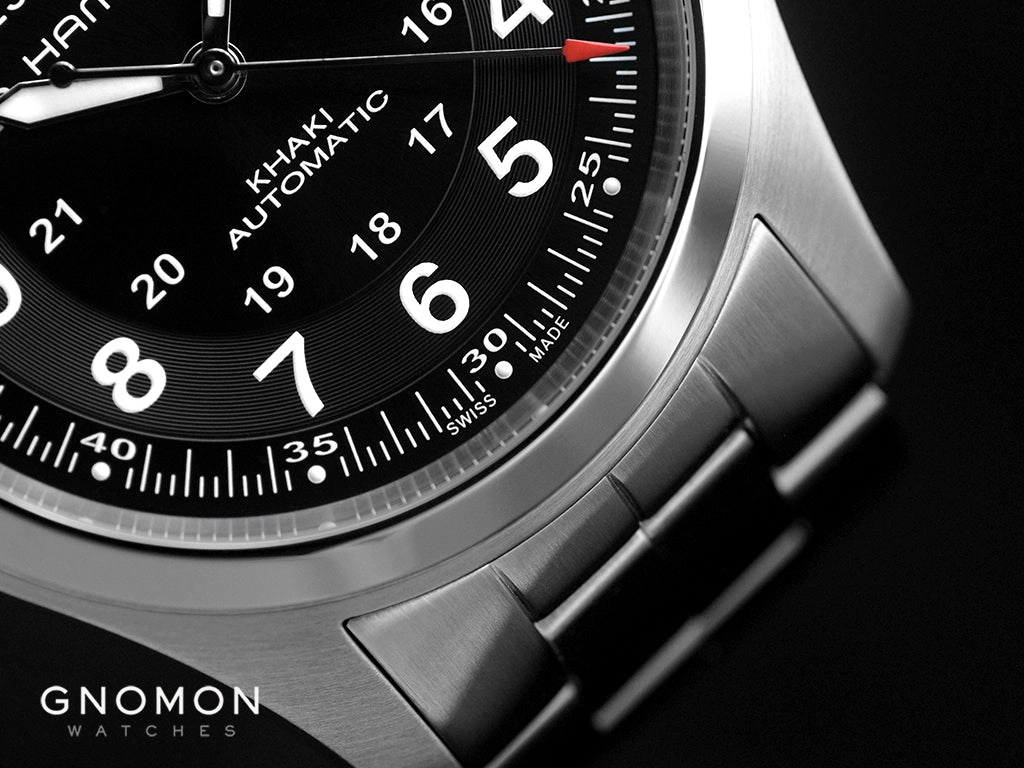Khaki Field Automatic Black 38 - Bracelet Ref. H70455133