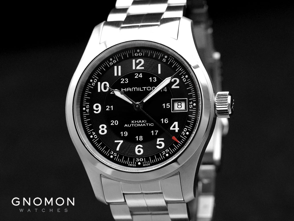 Khaki Field Automatic Black 38 - Bracelet Ref. H70455133