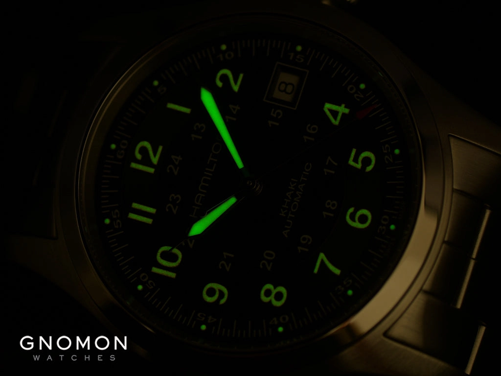 Khaki Field Automatic Black 38 - Bracelet Ref. H70455133