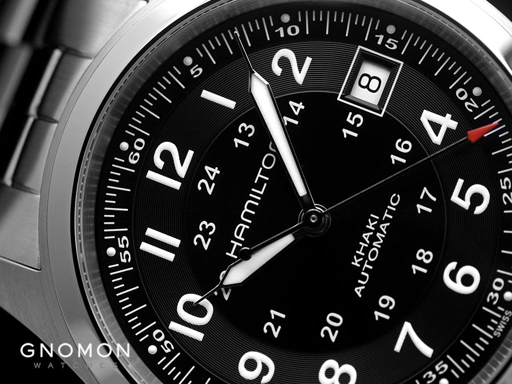 Khaki Field Automatic Black 38 - Bracelet Ref. H70455133